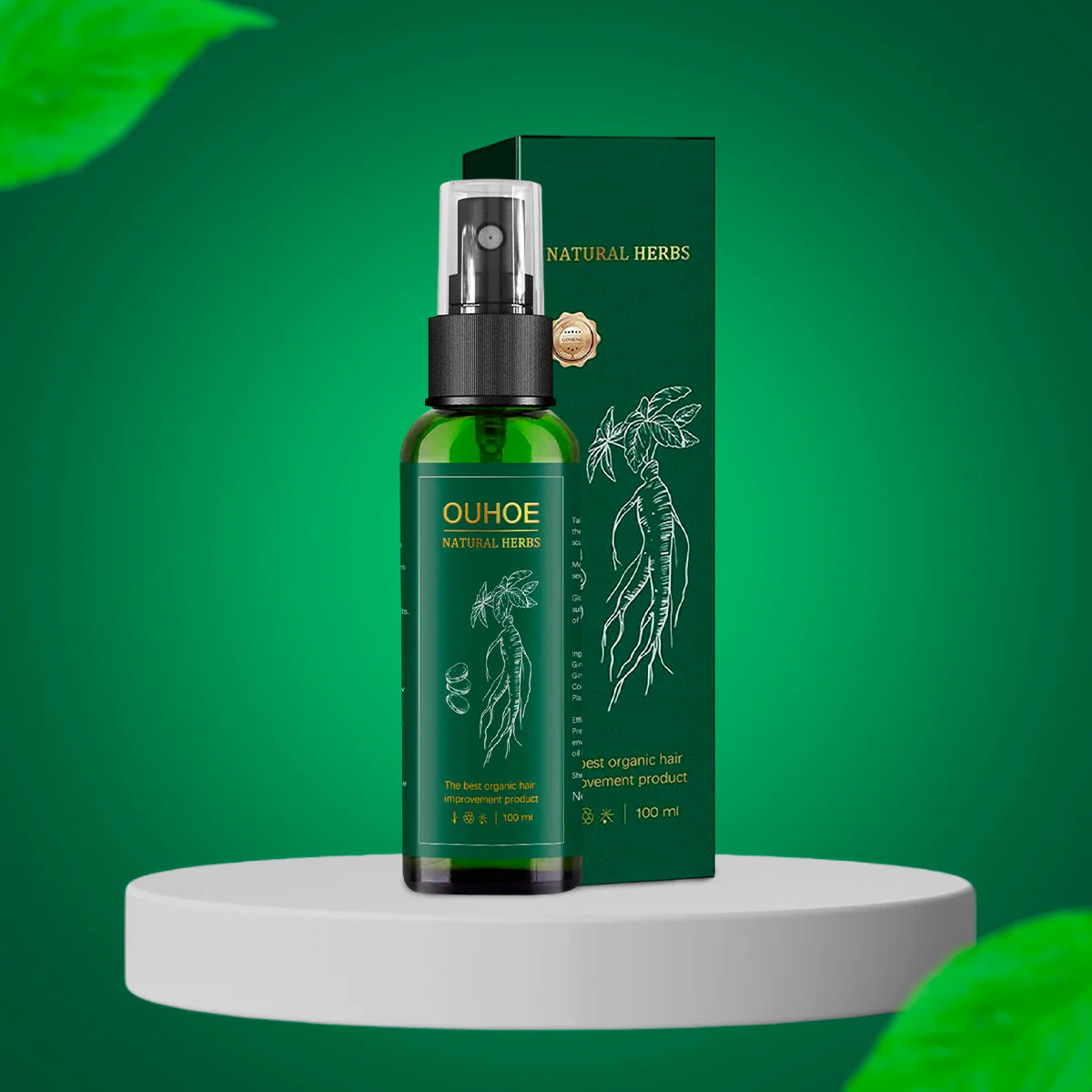 Recupera tu cabello y tu confianza ✨ OUHOE | Tratamiento Capilar 100 ml