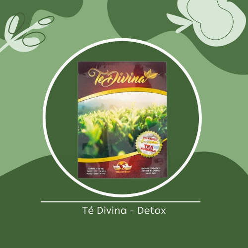Té Detox TeDivina – Vida Divina | 1 Sobre para 7 Días