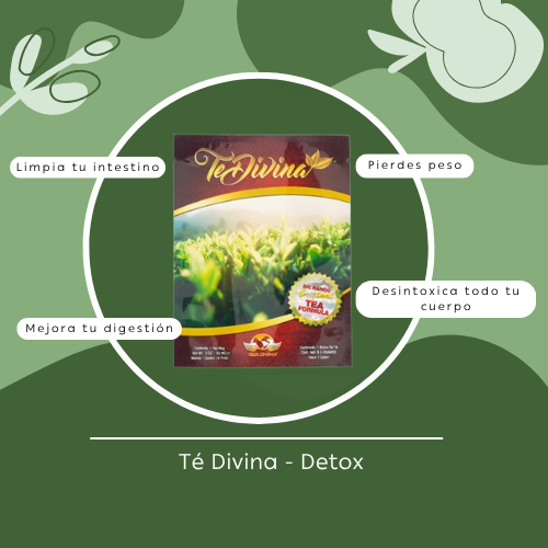 Té Detox TeDivina – Vida Divina | 1 Sobre para 7 Días